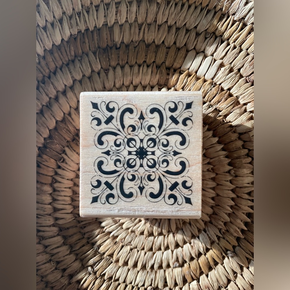 Decorative Wooden Stamp